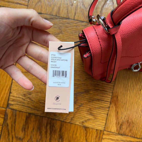 NWT Stella Mini Satchel Crossbody Rebecca Minkoff - Picture 4 of 6